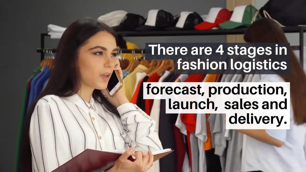 'Video thumbnail for Logistics in Fashion'