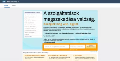 SAP Ariba: interfeys dilini dəyişdirmək asanlaşdırıldı : Macar dilində SAP Ariba interfeysi