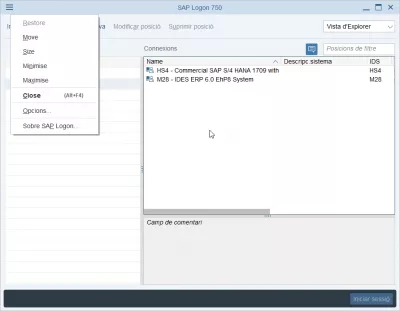 تغيير لغة تسجيل الدخول SAP NetWeaver في 2 خطوات سهلة : تسجيل الدخول SAP في الكاتالانية