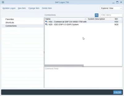 تغيير لغة تسجيل الدخول SAP NetWeaver في 2 خطوات سهلة : تسجيل الدخول SAP باللغة الإنجليزية