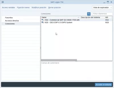 تغيير لغة تسجيل الدخول SAP NetWeaver في 2 خطوات سهلة : تسجيل الدخول SAP باللغة الإسبانية