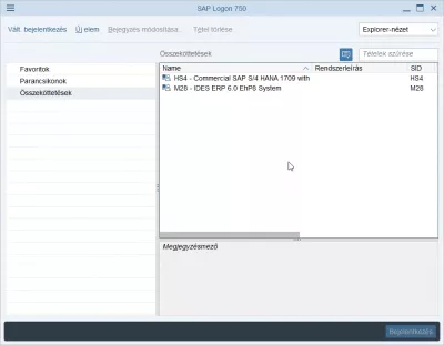 Az SAP NetWeaver bejelentkezési nyelve két egyszerű lépésben megváltoztatható : SAP bejelentkezés magyarul
