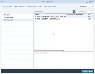 تغيير لغة تسجيل الدخول SAP NetWeaver في 2 خطوات سهلة : تسجيل الدخول SAP باللغة الإيطالية