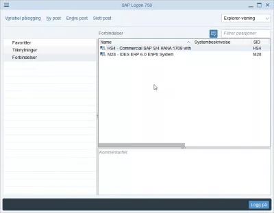 تغيير لغة تسجيل الدخول SAP NetWeaver في 2 خطوات سهلة : تسجيل الدخول SAP باللغة النرويجية