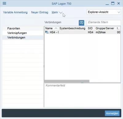 Az SAP NetWeaver bejelentkezési nyelve két egyszerű lépésben megváltoztatható : Az SAP bejelentkezés német nyelvre váltott