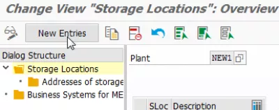 如何在SAP中创建存储位置 : SAP创建存储位置