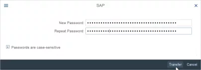 Como Redefinir E Alterar A Senha Do SAP? : Alterar senha na tela de logon do SAP