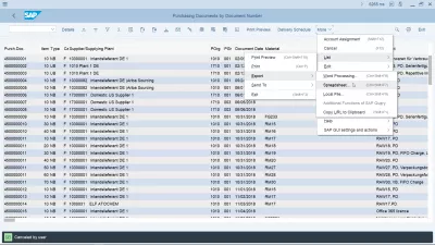 SAP Hogyan Exportálható Excel Táblázatba? : Állítsa vissza az exportálást az SAP Excel beállításaiba manuális exportálással