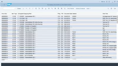 SAP Hogyan Exportálható Excel Táblázatba? : Az Excelbe másoláshoz kiválasztott SAP-táblamezők